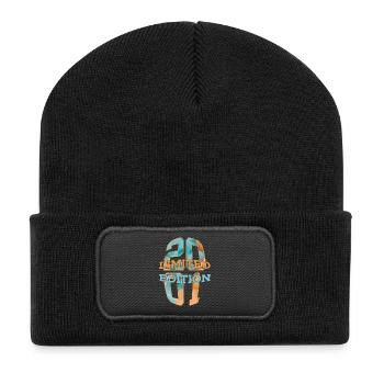 LIMITED EDITION 2001 25 YEARS 25TH BIRTHDAY - Recycled Patch Beanie - black - Front