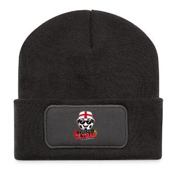 Fan de football Ultras Match Day England - Beanie recyclé à patch - charbon - Devant