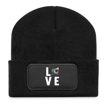 Megalodons Megalodon - Recycled Patch Beanie - black - Front