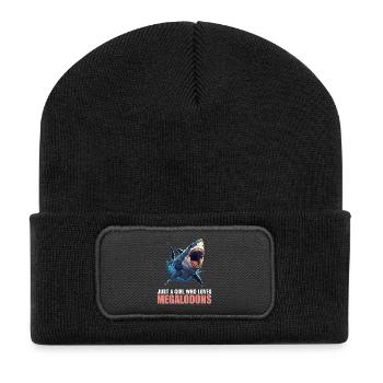 Megalodons Megalodon - Recycled Patch Beanie - black - Front