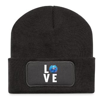 Great White Shark Great White Shark - Recycled Patch Beanie - dark grey - Front