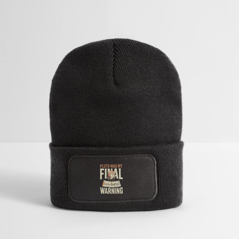 Pluto Justice for Pluto Never forget Pluto Recycled Patch Beanie