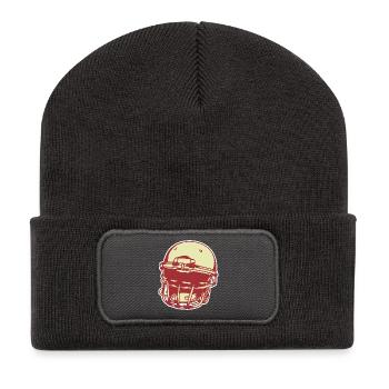 American Football Helmet - Recycled Patch Beanie - dark grey - Front
