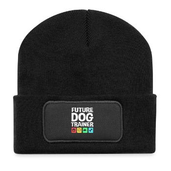 Dresseur - Beanie recyclé à patch - noir - Devant
