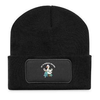 Quak Scooter Emotion Regulator - Recycled Patch Beanie - black - Front