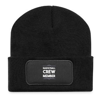 Équipe de basket-ball - Beanie recyclé à patch - noir - Devant
