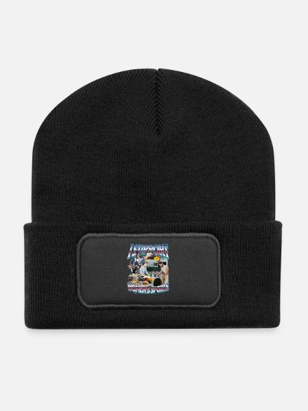 I Support Women's Sports Unwearable Bootleg - Recycelte Patch Beanie - Schwarz