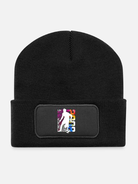 ÉDITION LIMITÉE 2008 FOOTBALL 18E ANNIVERSAIRE - Beanie recyclé à patch - noir
