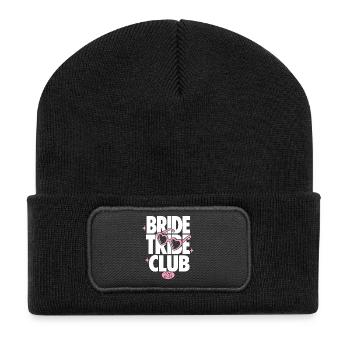 Bride Tribe Club Équipe Mariée - Beanie recyclé à patch - noir - Devant