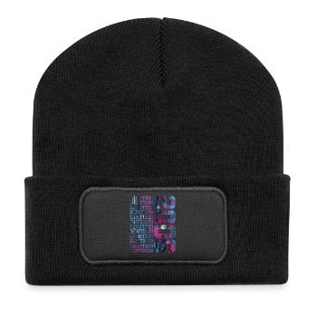 COOL 20 ANS ÉDITION LIMITÉE 2006 20E ANNIVERSAIRE - Beanie recyclé à patch - noir - Devant
