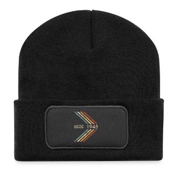 1945 Limited Edition Birthday Men's Women's Retro - Recycled Patch Beanie - black - Front