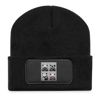 Opossums Opossum - Recycled Patch Beanie - black - Front