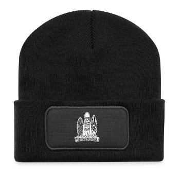 Surf Rock Surfing - Recycled Patch Beanie - black - Front
