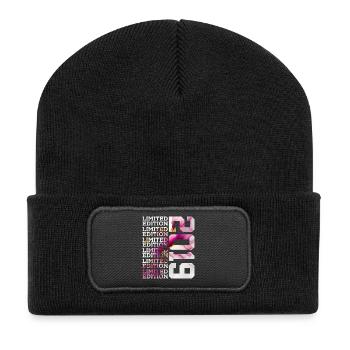 LIMITED EDITION 2019 - 7 YEARS - 7TH BIRTHDAY - Recycled Patch Beanie - black - Front