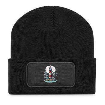 lighthouse - Recycled Patch Beanie - black - Front
