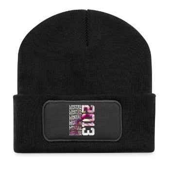 LIMITED EDITION 2013 - 13 YEARS - 13TH BIRTHDAY - Recycled Patch Beanie - black - Front
