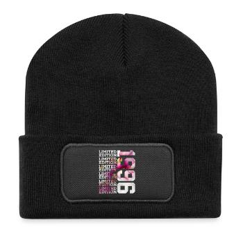 LIMITED EDITION 1996 - 30 YEARS - 30TH BIRTHDAY - Recycled Patch Beanie - black - Front