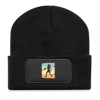 Women's Basketball - Recycled Patch Beanie - black - Front