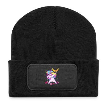 Pastel Gothic - Recycled Patch Beanie - black - Front