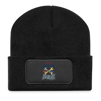 Vrais Hommes Font Des Jumeaux Papa Mécanicien - Beanie recyclé à patch - noir - Devant