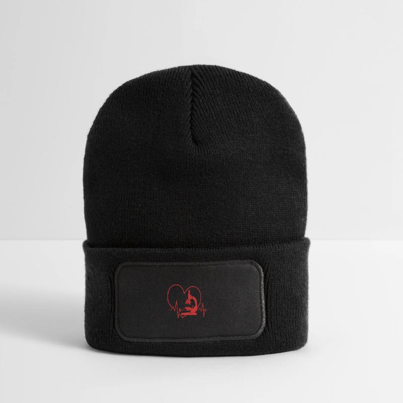 Molécule de formule structurelle Beanie recyclé à patch