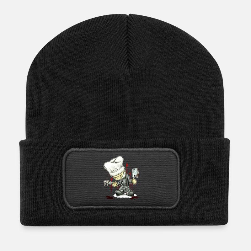 Kleiner Koch - Recycled Patch Beanie - black