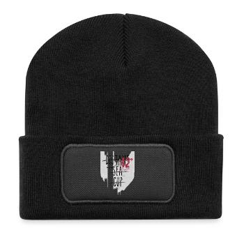 shirt, design, t-shirt - Recycled Patch Beanie - black - Front