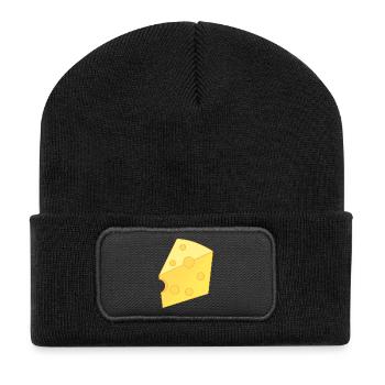 cheese - Recycled Patch Beanie - black - Front