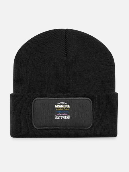 Grandma - Recycled Patch Beanie - black