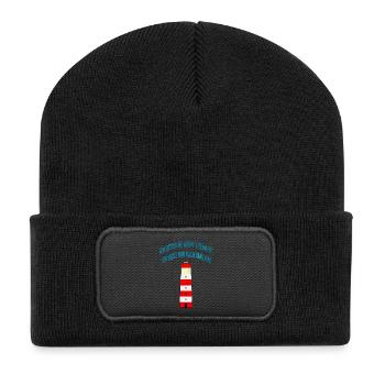 Therapy? - I just have to go to Ameland. - Recycled Patch Beanie - black - Front