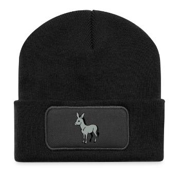 Ass - Recycled Patch Beanie - black - Front