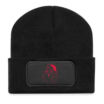 Santa Claus - Recycled Patch Beanie - black - Front