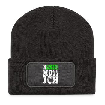 I have to shit - Recycled Patch Beanie - dark grey - Front