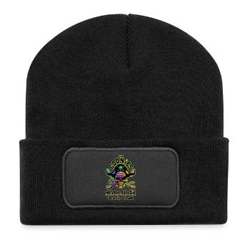 THE GOONIES 6 - Beanie recyclé à patch - noir - Devant