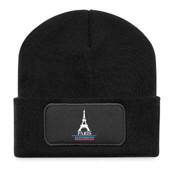 Équipe de Paris Jeux Sportifs des États-Unis Athlète Sportif Logo - Beanie recyclé à patch - noir - Devant
