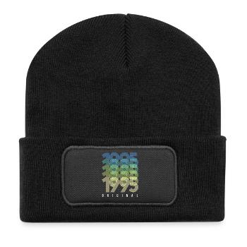 Original 1995 Anneaux dégradés - Beanie recyclé à patch - noir - Devant