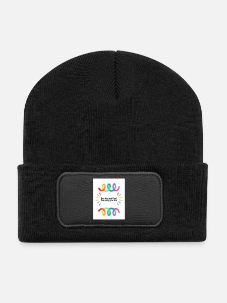Proud - Recycled Patch Beanie - black