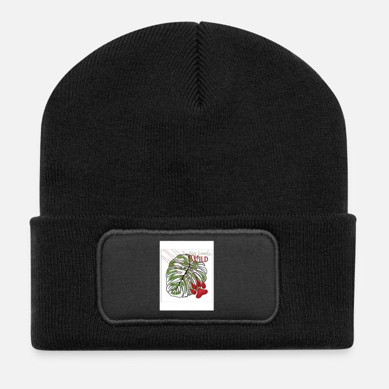 Narure - Beanie recyclé à patch - noir