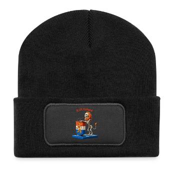 Holland Leeuw, Politiker - Recycelte Patch Beanie - Schwarz - Vorne