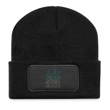 Decorative plants - Recycled Patch Beanie - black - Front