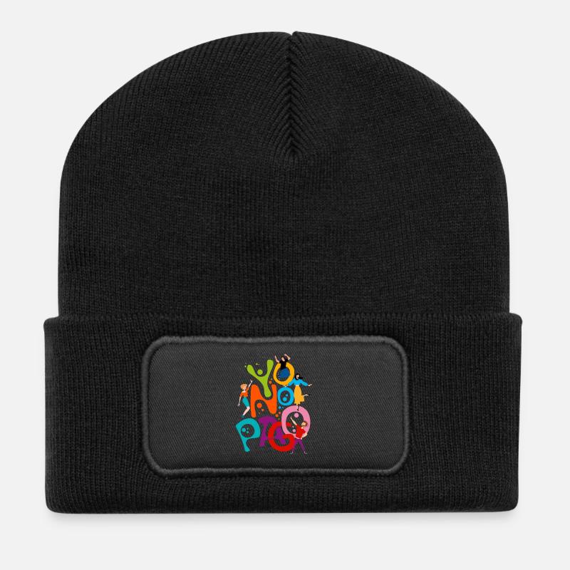 Ich zahle nicht - Recycelte Patch Beanie - Schwarz