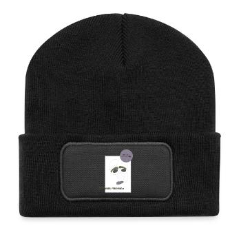 talk about feelings 1 - Recycled Patch Beanie - black - Front