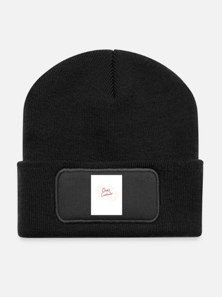 Koordinator von Common Chaos - Recycelte Patch Beanie - Schwarz
