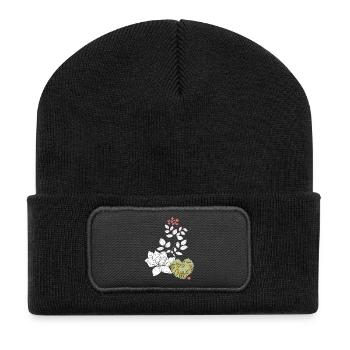 Best Grandma - Recycled Patch Beanie - black - Front