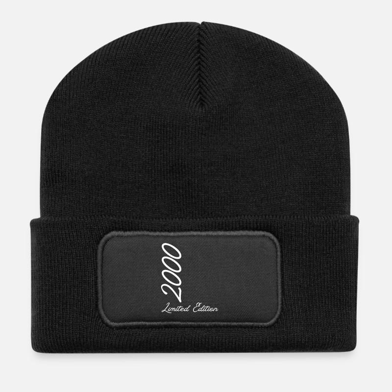 2000 Millennium Limited Edition - Recycled Patch Beanie - black