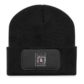 Engineer - For dark background - Recycled Patch Beanie - black - Front