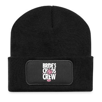 L’équipe du Chaos de la Mariée - Beanie recyclé à patch - noir - Devant