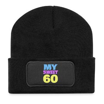 sweet 60 - Recycled Patch Beanie - black - Front