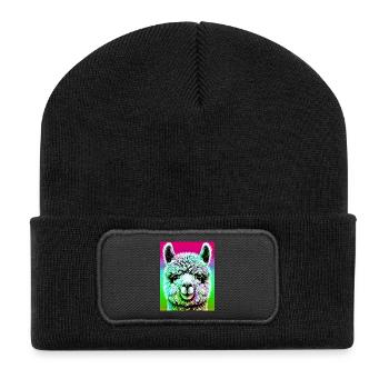 Alpaca - Recycled Patch Beanie - black - Front