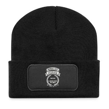 Monday Hate Certified Expert - Recycled Patch Beanie - black - Front